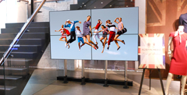 plug and play digital signage advertising display